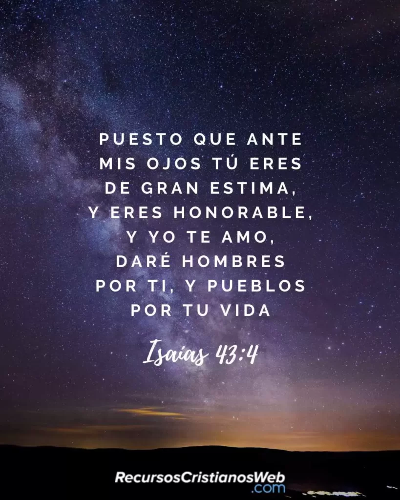 Isaías 43:4