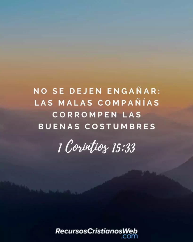1 Corintios 15:33