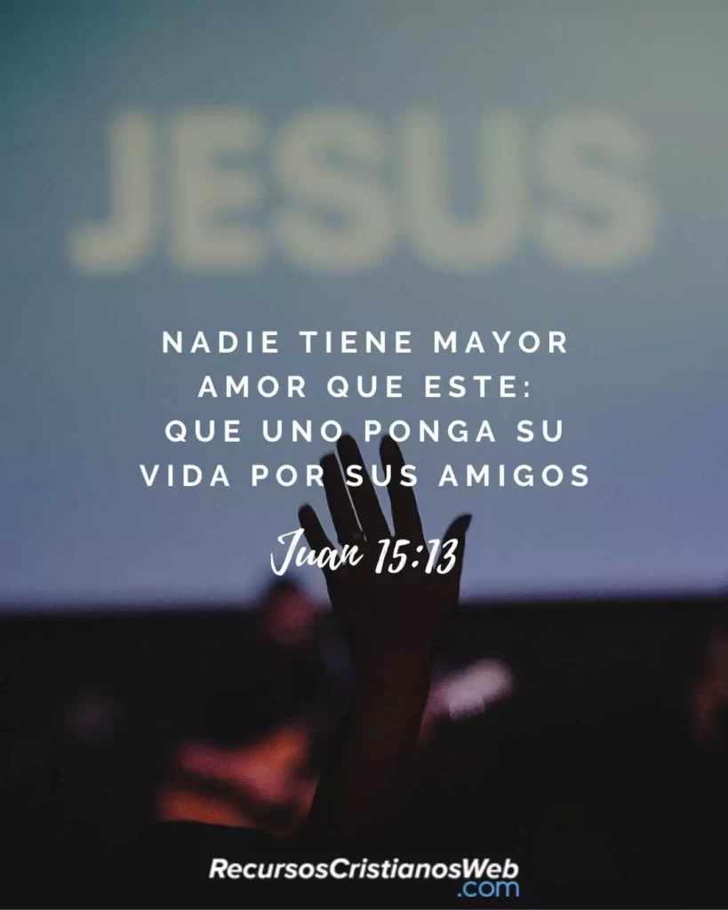 Juan 15:13