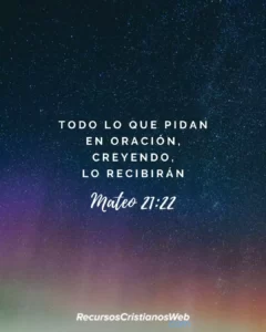 Mateo 21:22