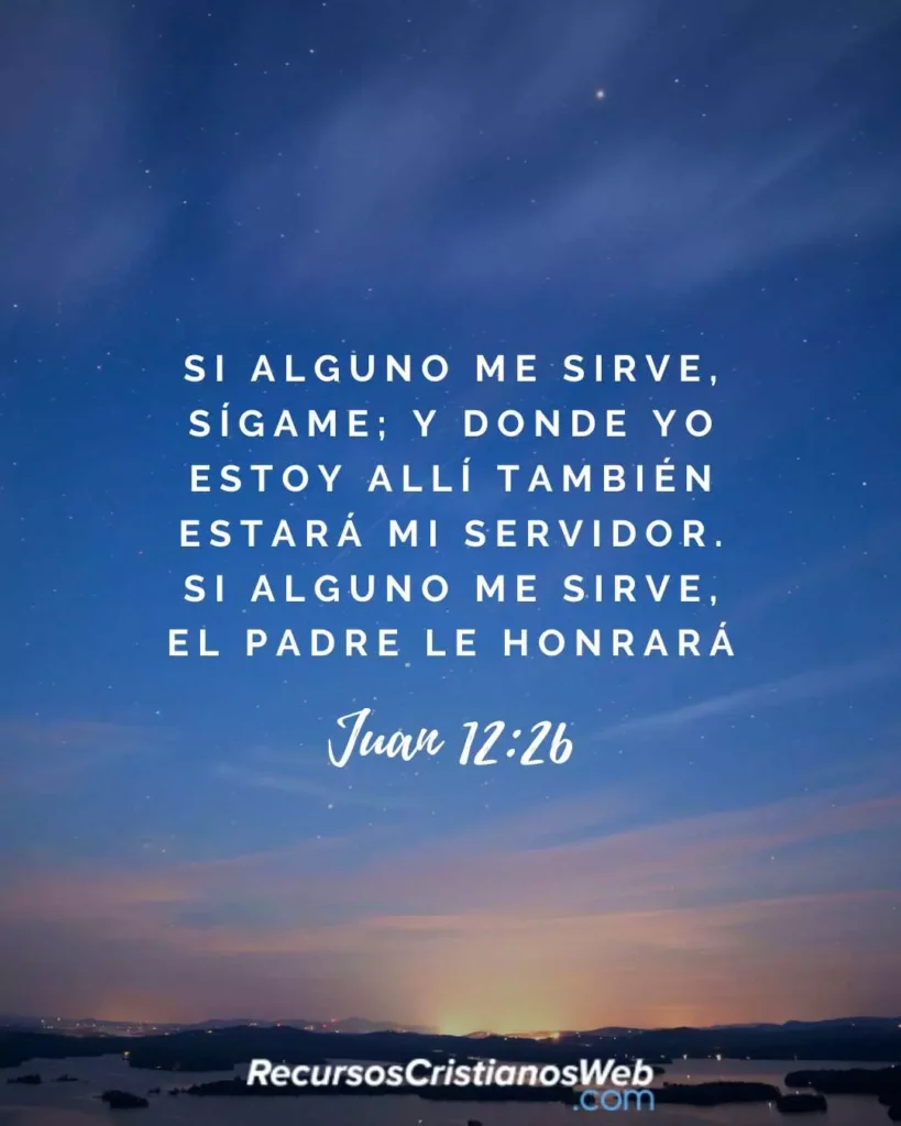 ▷▷ 25 Versículos sobre Servir a Dios - Textos Bíblicos