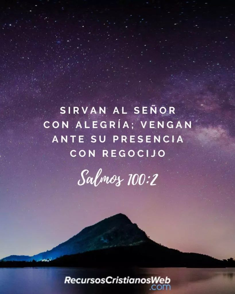 Salmos 100:2