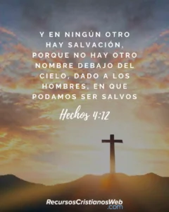 Hechos 4:12