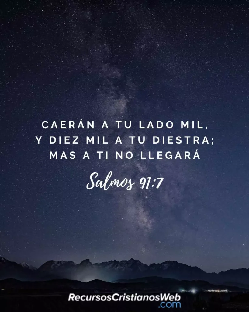 Salmos 91:7