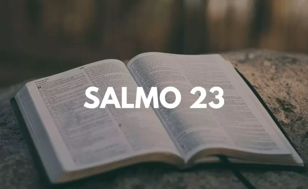 Salmos 23 El Señor es mi Pastor