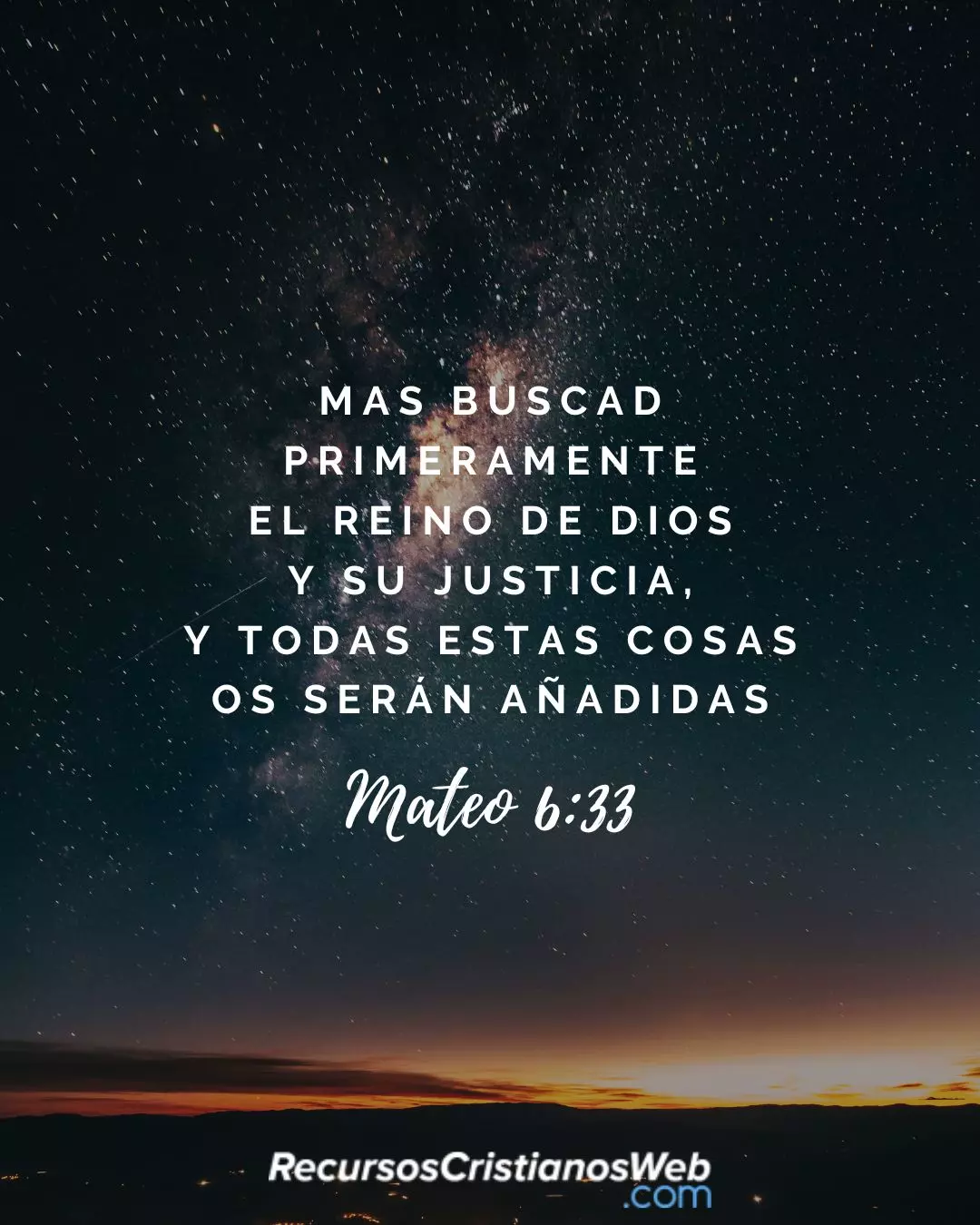 Mateo 6 33 Mas Buscad Primeramente El Reino De Dios 