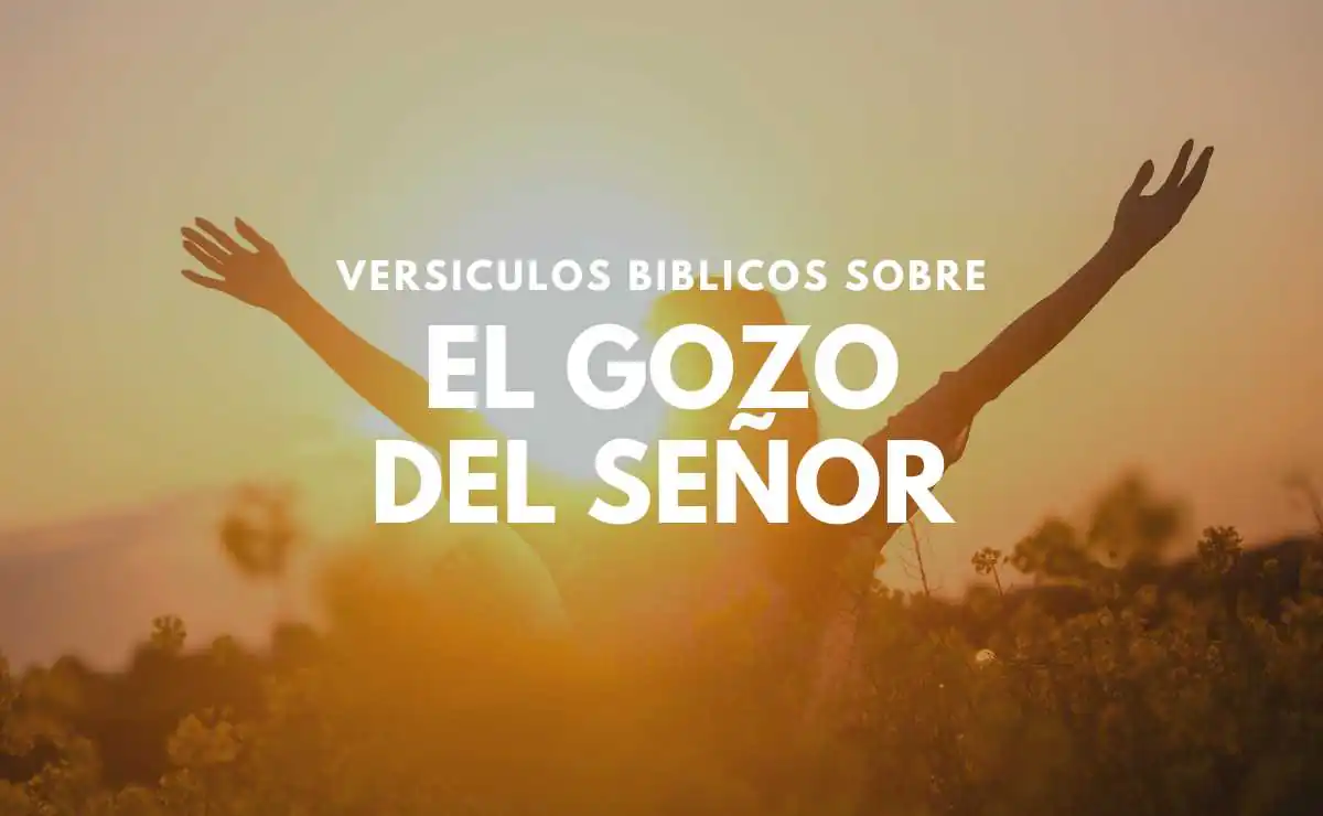 Versículos sobre el Gozo del Señor