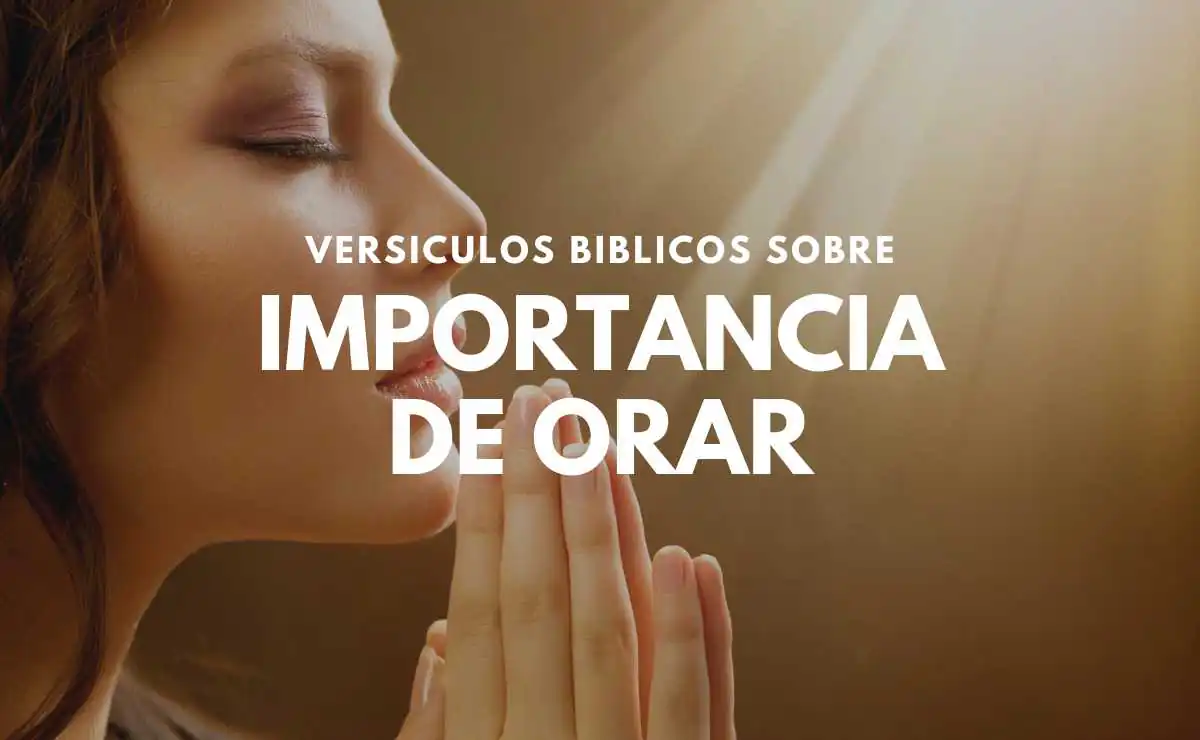 Versículos sobre la Importancia de Orar