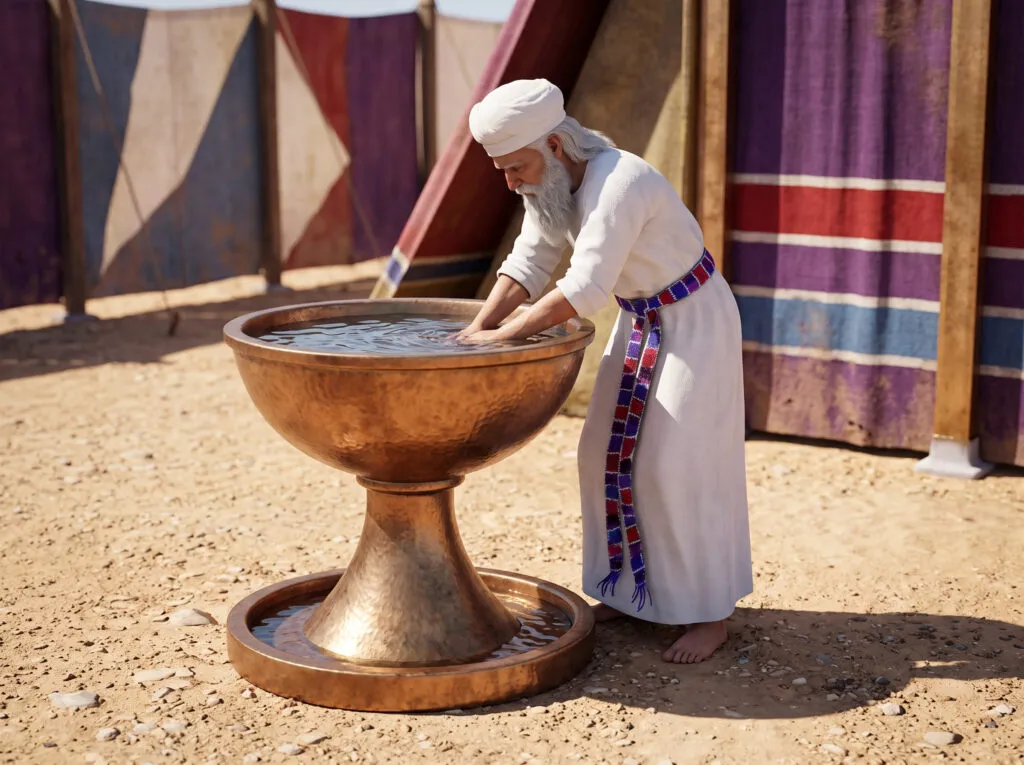 La fuente o lavacro de bronce