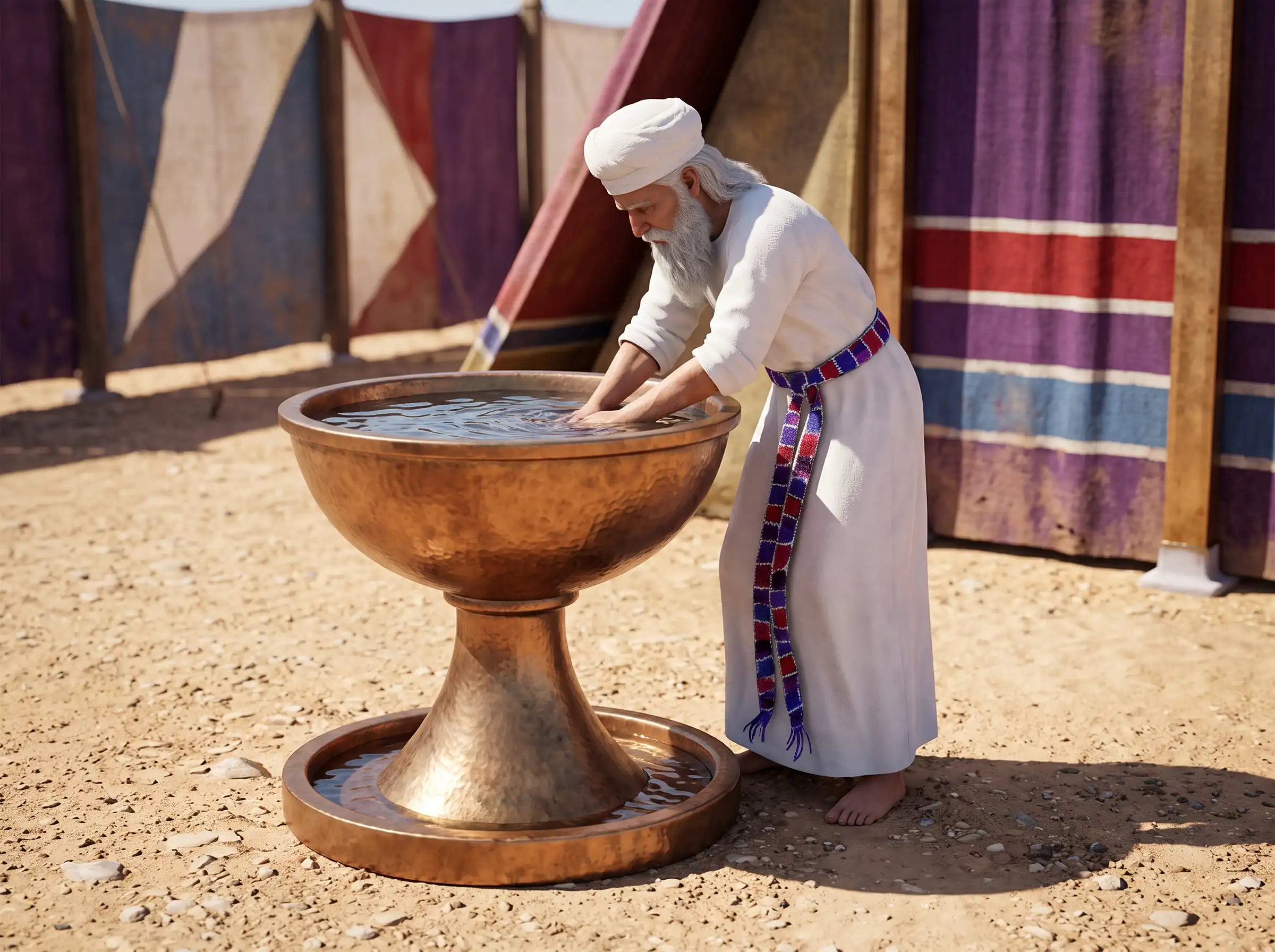 La fuente o lavacro de bronce