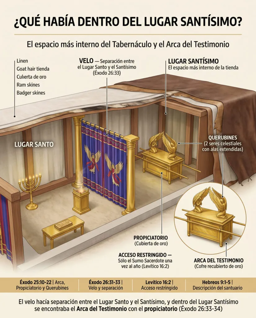 Qué había dentro del Lugar Santísimo